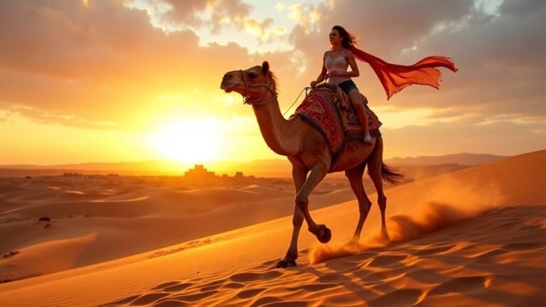 Sunset Camel Ride Adventure
